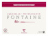 Альбом "Fontaine" Склейка, Grain fin / Cold Pressed 42х56, 300г/м2, 25л