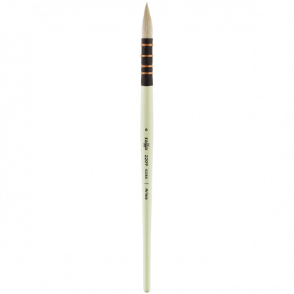 Кисть Гамма "Aries" коза, круглая №6, французское крепление