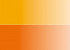 Набор акварельных красок в кюветах "Aquafine Sets", 2 шт, индийский желтый/оранжевый