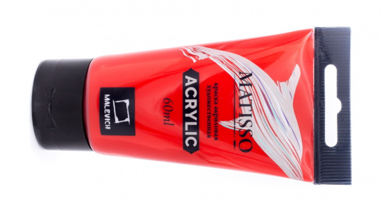 Акриловая краска "Matisso", красный, 60 мл