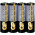 Батарейка GP Supercell AA (R06) 15S солевая, OS4 (в упак. 4бат.)