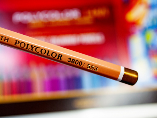 Цветной карандаш "Polycolor", №042, хром оранжевый