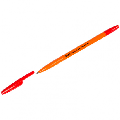 Ручка шариковая "R-301 Orange" красная, 0,7мм, 