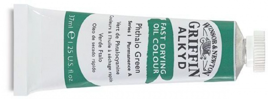 Алкидная краска Griffin, лимонный кадмий 37мл