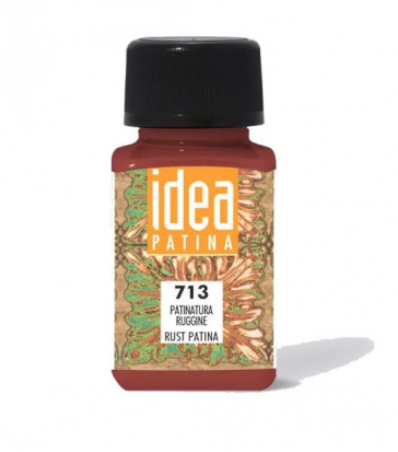 Античная патина "Idea Patina" химическая ржавая 60 ml