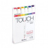 Набор Touch Twin Brush, 6 цв., основные цвета sela