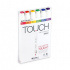 Набор Touch Twin Brush, 6 цв., основные цвета sela