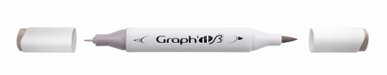 Маркер "GRAPH'IT Brush" двухсторонний на спирт. основе цв.9406 Серый теплый 6