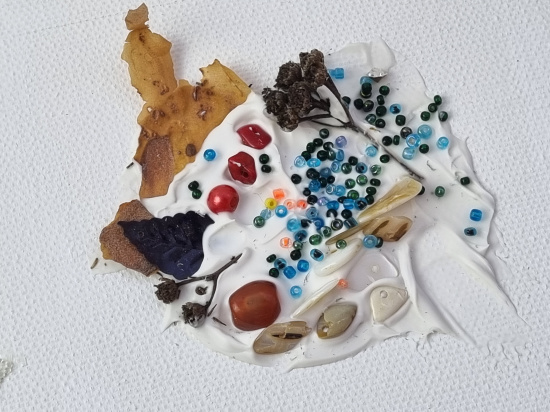 Текстурная паста рельефная тонкая"Decola", 100мл