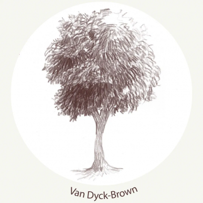 Карандаш цветной "Polychromos" коричневый Ван Дейк Карандаш цветной "Polychromos" коричневый Ван Дейк