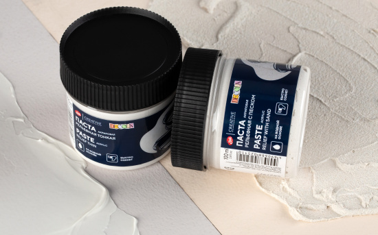 Текстурная паста рельефная тонкая"Decola", 100мл