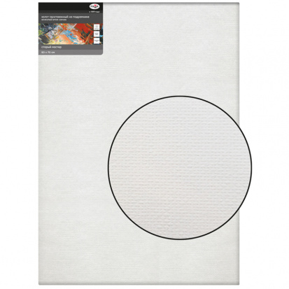 Холст на подрамнике "Старый мастер", 50x70см, 100% лен, мелкое зерно Холст на подрамнике "Старый мастер", 50x70см, 100% лен, мелкое зерно