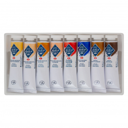 Набор масло "Мастер-класс", 8x18 мл, Портрет Набор масло "Мастер-класс", 8x18 мл, Портрет