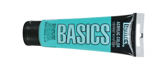 Краска акриловая "Basics", туба 118мл, №660 лазурный