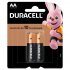Батарейка Duracell Basic AA (LR06) алкалиновая, 2шт упак.