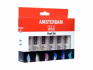 Набор акриловых красок "Amsterdam Standart", 6цв*20мл, перламутровые цвета