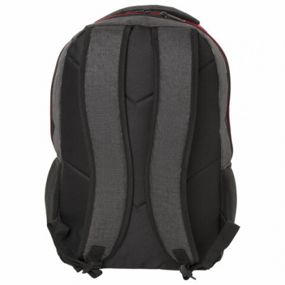 Рюкзак универсальный, с отделением для ноутбука, "BOSTON", серый, 47х30х14 см