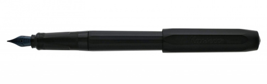Ручка перьевая PERKEO All Black F 0.7мм цвет корпуса черный