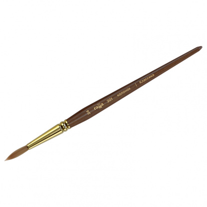Кисть художественная "Классика", колонок, круглая, №24