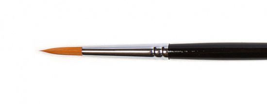 Кисть для акрила "Amsterdam 341" синтетика мягкая круглая, ручка длинная №4