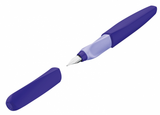 Ручка перьевая Pelikan Office Twist Standard P457 ultra violet M сталь нержавеющая sela