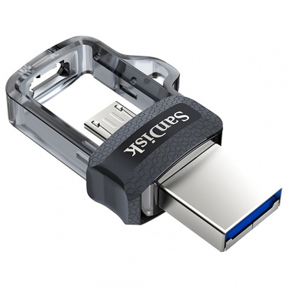 Память USB Flash "OTG Dual Drive" 16GB, USB3.0/microUSB, Flash Drive, черный