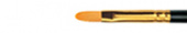 Кисть синтетика овальная длинная ручка "1337" №4 для масла, акрила, гуаши, темперы