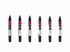 Набор художественных маркеров "Pro", 6 цветов, красные оттенки