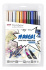 Набор маркеров "ABT" Manga-set "Shonen", 10 pcs. цвета MANGA 1 10
