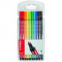 Набор профессиональных фломастеров "Pen 68" 10 цветов, пластиковый футляр sela