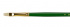 Кисть художественная "Пейзаж", щетина, плоская удлиненная, длинная ручка №3 sela25