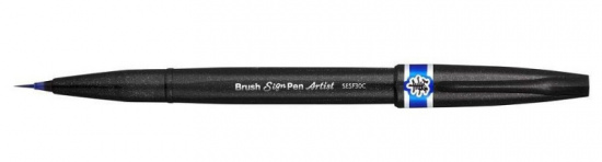 Браш пен Brush Sign Pen Artist, ultra-fine, синий 