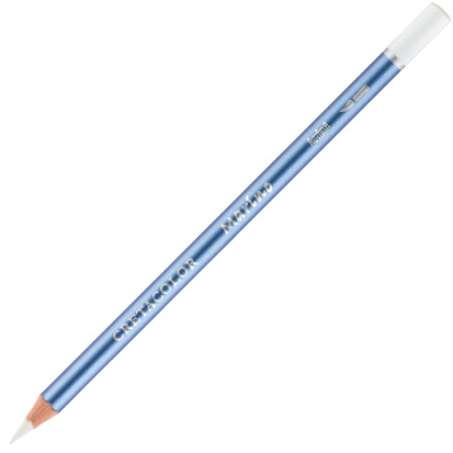 Акварельный карандаш "Marino" цвет 101 Белый перманентный
