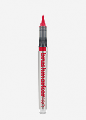 Маркер-кисть "Brushmarker Pro", Красный, №209 sela25