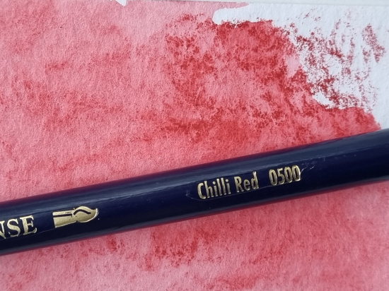 Карандаш акварельный "Inktense" красный чили 500 Карандаш акварельный "Inktense" красный чили 500