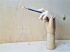 Кисть художественная "Галерея", синтетика, плоская, короткая ручка №8
