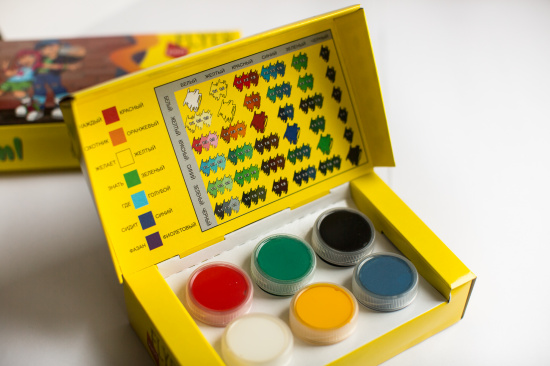 Гуашь детская "Flyer" 6 цветов, 20 мл sela25