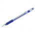 Ручка гелевая "Techno-Gel Grip" синяя, 0,5мм, грип