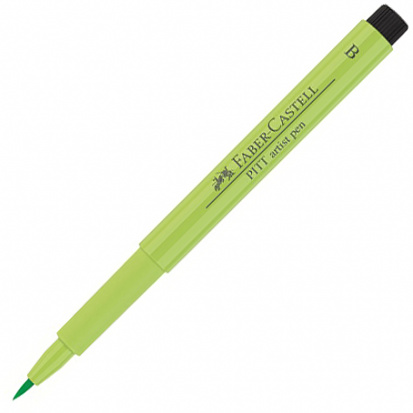 Ручка капиллярная Рitt Pen brush, светлый серо-зеленый  sela25