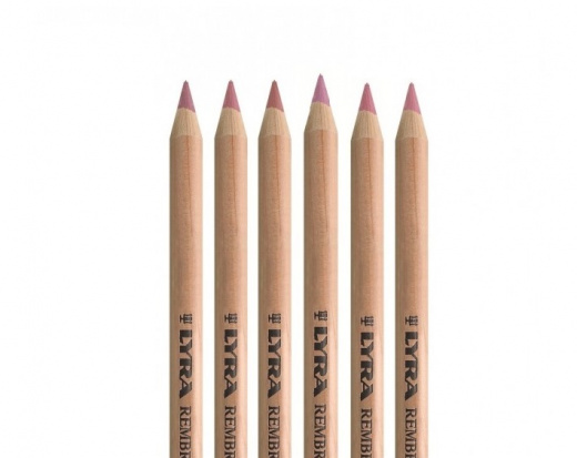 Набор цветных карандашей "Rembrandt Polycolor" розовые оттенки, 6шт