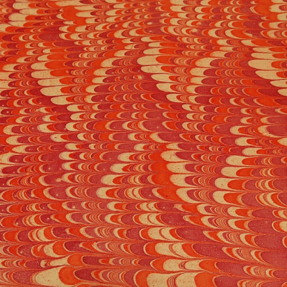 Бумага в листах "Khadi", волнистый красный 38*53см, 100г/м2, 1л, medium