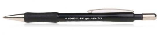 Механический карандаш "Graphite" с грипом, 0.5, B, черн