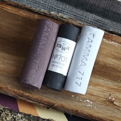 Набор из 3-х оттенков художественной пастели Гамма, палитра №12 Набор из 3-х оттенков художественной пастели Гамма, палитра №12