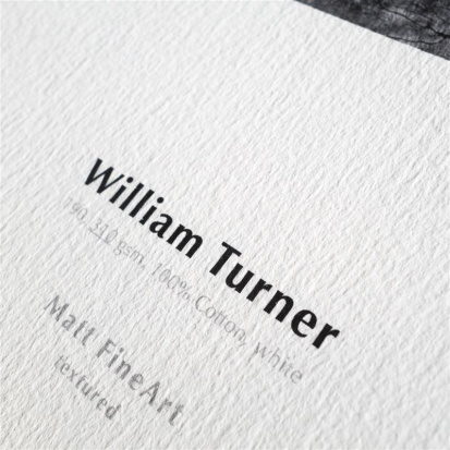 Склейка для акварели "William Turner", 300 г/м2, 30x40 см, хлопок 100%,10 л, среднее зерно