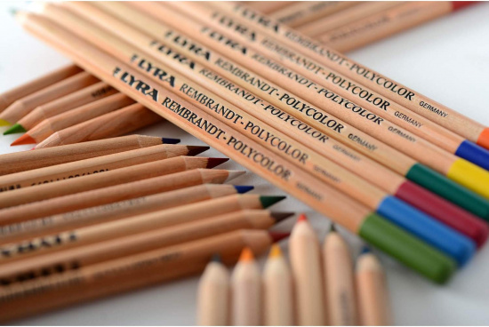 Набор цветных карандашей "Rembrandt Polycolor" 100 цв., аксессуары