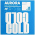 Альбом-склейка для акварели Aurora RAW Cold 18х18 см 20 л 300 г/м² 100% целлюлоза