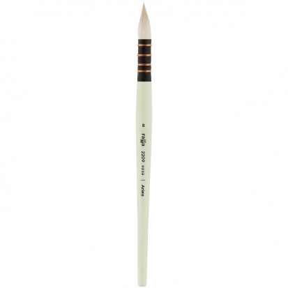 Кисть Гамма "Aries" коза, круглая №8, французское крепление