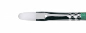 Кисть жемчужная синтетика, овальная, длинная ручка "1P3G" №10, для масла, акрила, гуаши, темперы