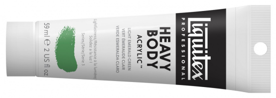 Краска акриловая "Heavy body", туба 59мл, №650 изумрудный светлый 