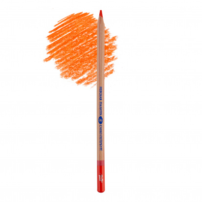 Цветной карандаш "Мастер-класс", №14 алый Цветной карандаш "Мастер-класс", №14 алый